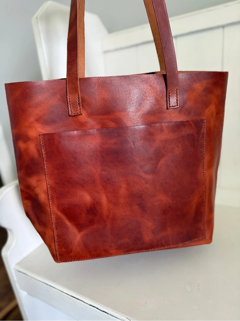 Horween English Tan Tote by Lamb Leather Goods NEW!